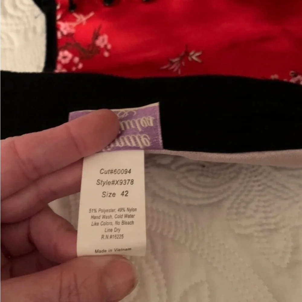 Red Corset NWOT